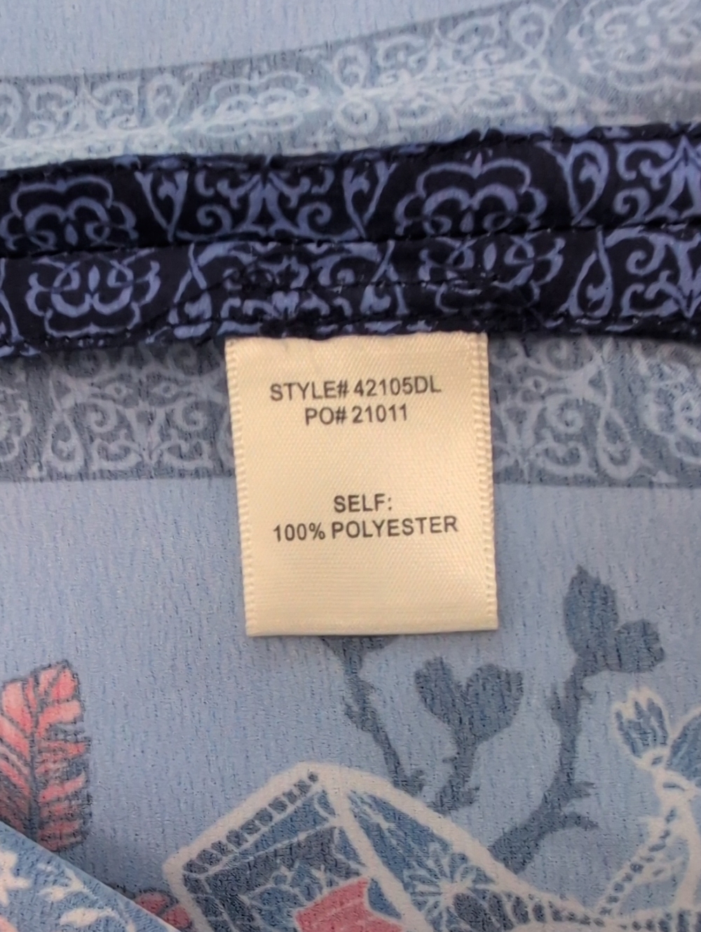 Blue Halter Scarf Top M/L Glam Bohemian By Skies Are Blue Handkerchief Festival - Picture 14 of 16
